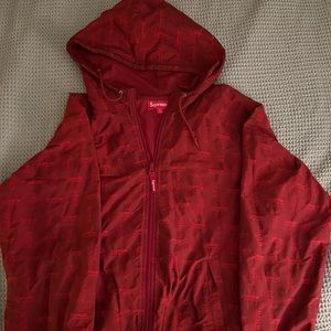 supreme red jacket